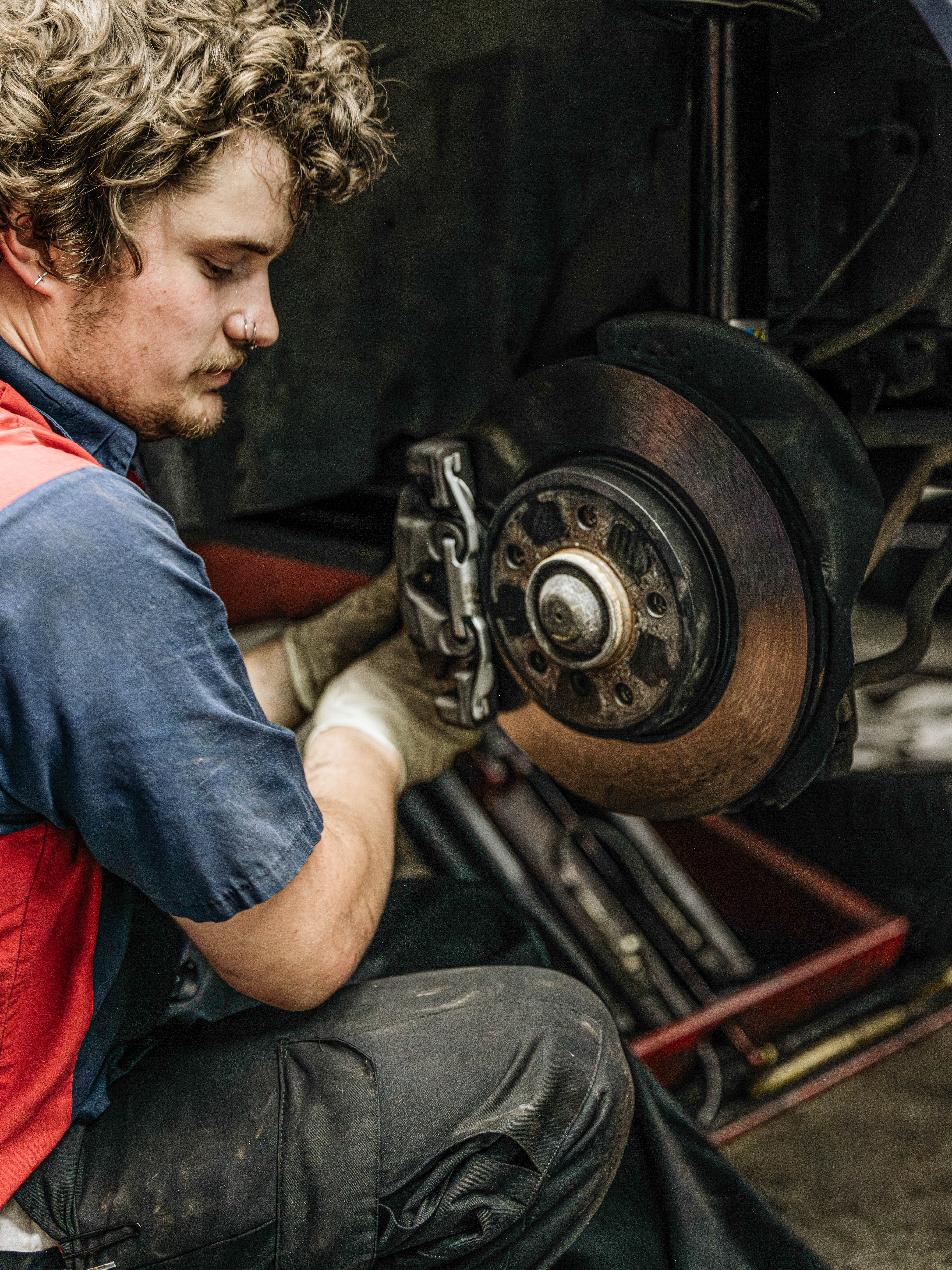 Brake repair rear brakes - John's Auto Care - Boulder