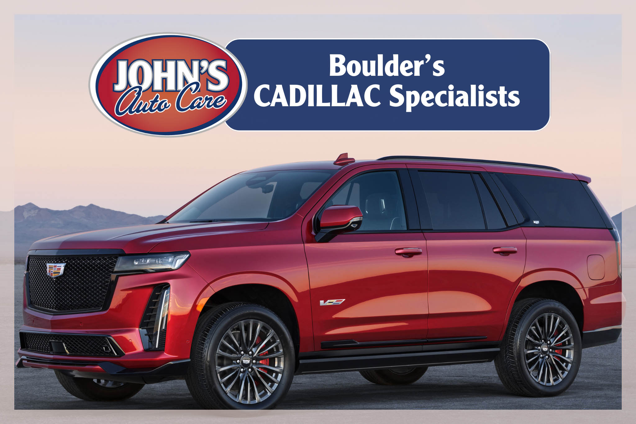 Cadillac Service and Repair in Boulder County - John's Auto Care - Boulder